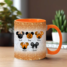 Load image into Gallery viewer, Personalized Spooky Mama Halloween Accent Mug Gift for Mom
