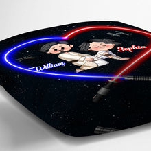 Load image into Gallery viewer, Personalized Star Wars Throw Pillow Custom Names Gift for Couples
