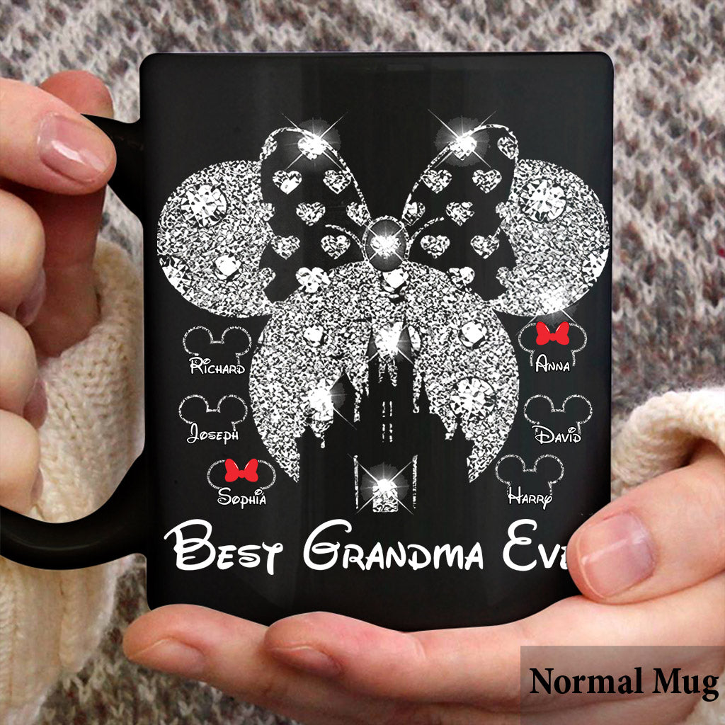 Personalized Best Grandma Ever Mouse Mug Custom Name Gift