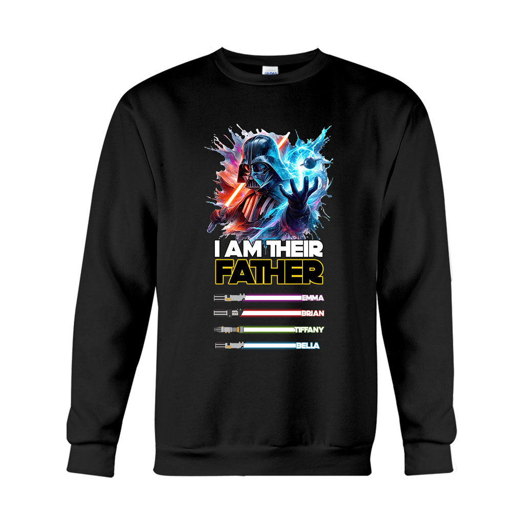 Personalized I Am Their Father T-shirt Gift for Dad