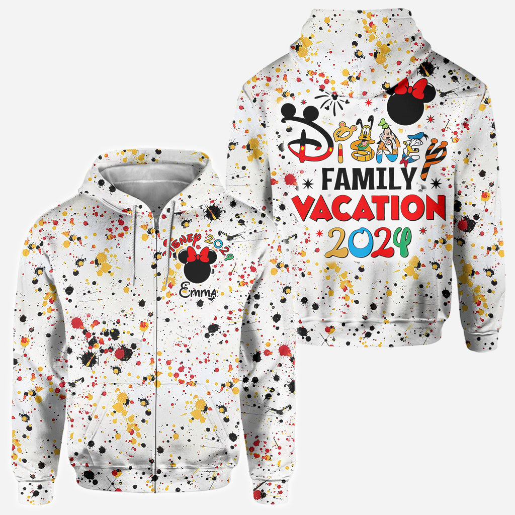 Personalized Disney Family Vacation All Over Shirt for Kids