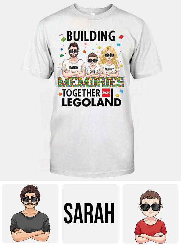 Personalized Family T-Shirt and Hoodie with Custom Names Gift