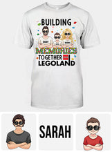 Load image into Gallery viewer, Personalized Family T-Shirt and Hoodie with Custom Names Gift
