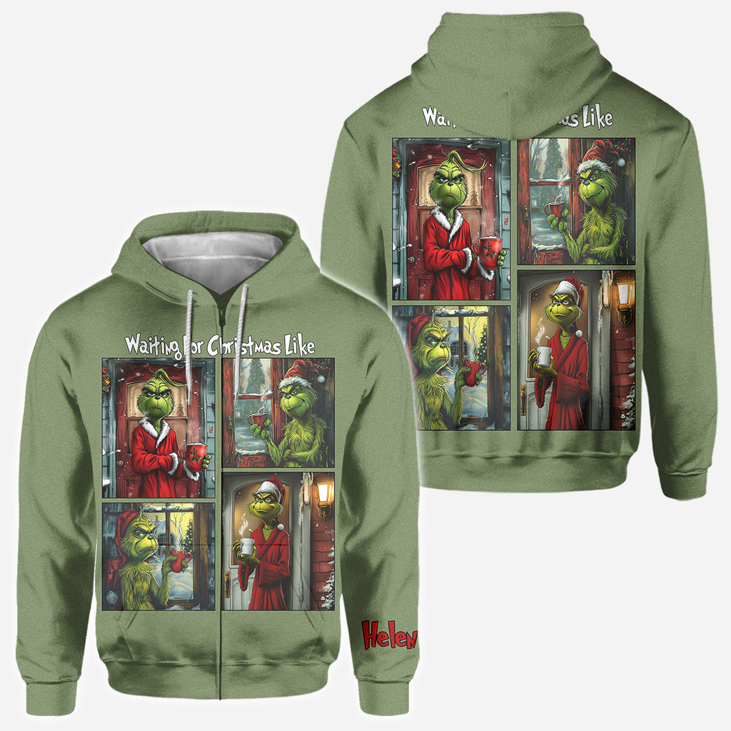 Personalized Christmas All-Over Shirt for Unique Holiday Gift