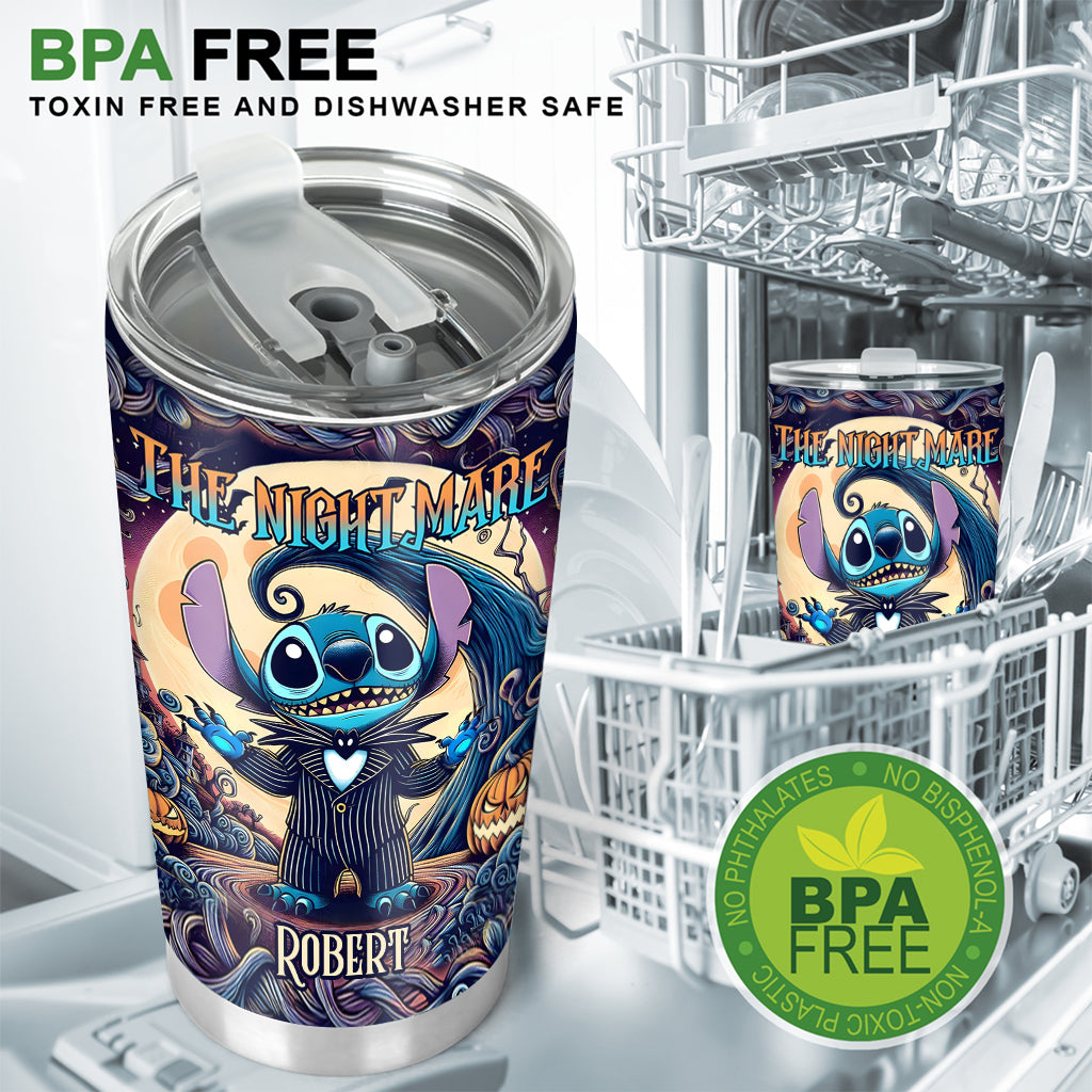 Personalized Ohana Tumbler The Nightmare Custom Gift for Halloween