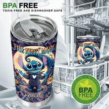 Load image into Gallery viewer, Personalized Ohana Tumbler The Nightmare Custom Gift for Halloween
