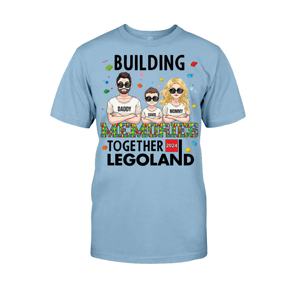 Personalized Family T-Shirt and Hoodie with Custom Names Gift