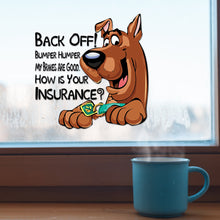 Load image into Gallery viewer, Personalized Cartoon Dog Bumper Sticker Decal for Cars - Fun Gift
