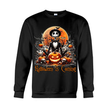 Load image into Gallery viewer, Personalized Halloween T-shirt &amp; Hoodie with Spooky Design
