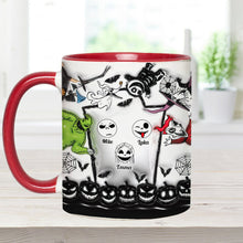 Load image into Gallery viewer, Personalized Nightmare Accent Mug Custom Name Gift for Mom or Dad
