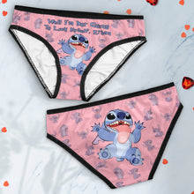 Load image into Gallery viewer, Personalized Lace Border Women Briefs Custom Name Gift for Her
