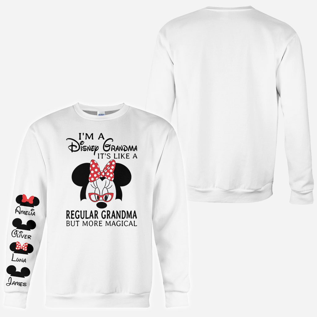 Personalized Disney Grandma All Over Shirt with Custom Names