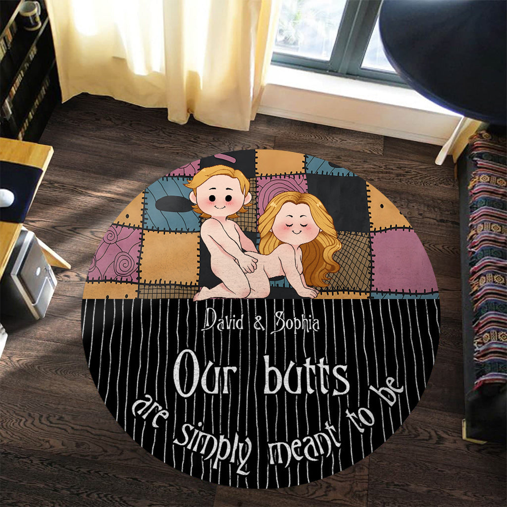 Personalized Round Rug Custom Couple Design Unique Home Decor