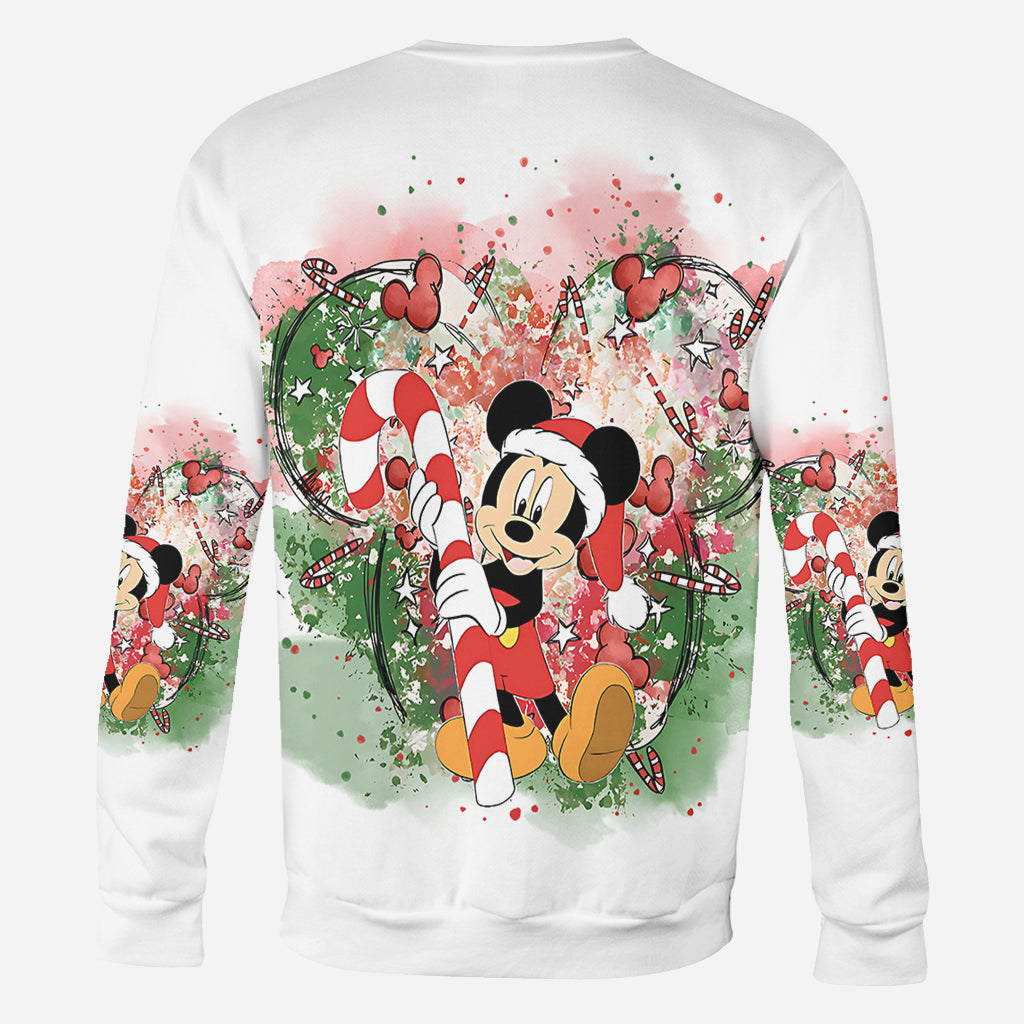 Personalized Merry Christmas All Over Shirt for Women | Perfect Holiday Gift