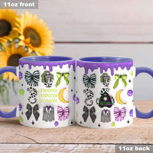 Load image into Gallery viewer, Personalized Accent Mug with Unique Design for Halloween Gift
