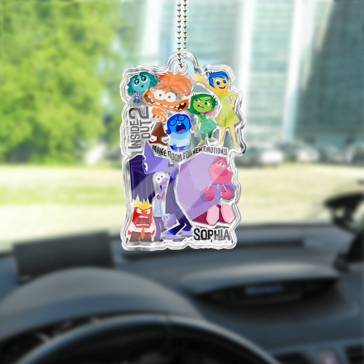 Personalized Acrylic Car Ornament Custom Name Gift for Kids