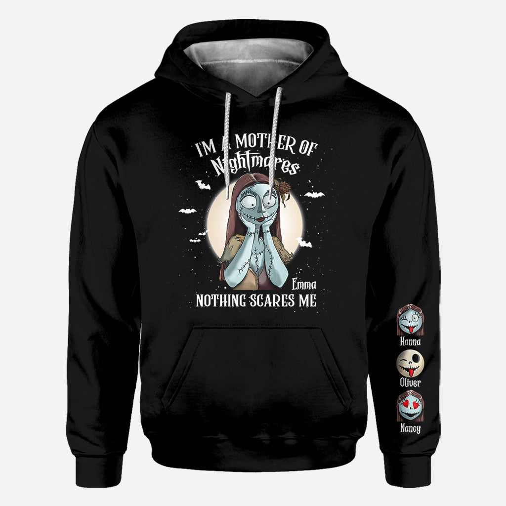 Personalized Nightmare All Over Shirt Custom Names Gift for Mom/Dad