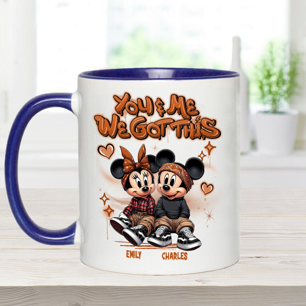 Personalized We Got This Accent Mug Custom Name Gift for Couples