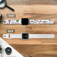 Load image into Gallery viewer, Personalized Mouse Ears Apple Watch Band Custom Name Gift
