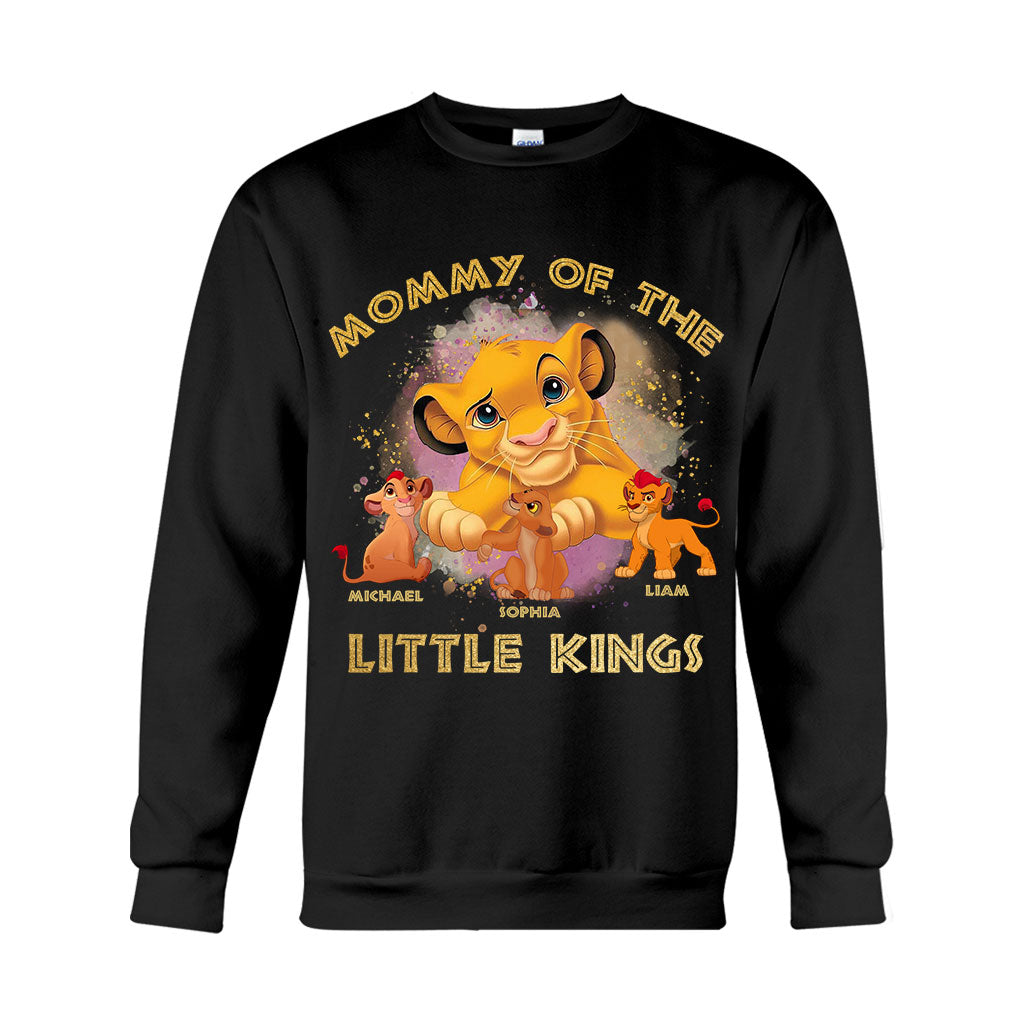 Personalized Mommy Of The Little Kings T-shirt and Hoodie for Mom