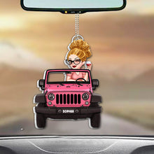 Load image into Gallery viewer, Personalized Acrylic Car Ornament Custom Name Gift for Her

