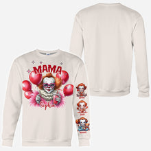 Load image into Gallery viewer, Personalized Scary Mama All Over Shirt Custom Name Gift

