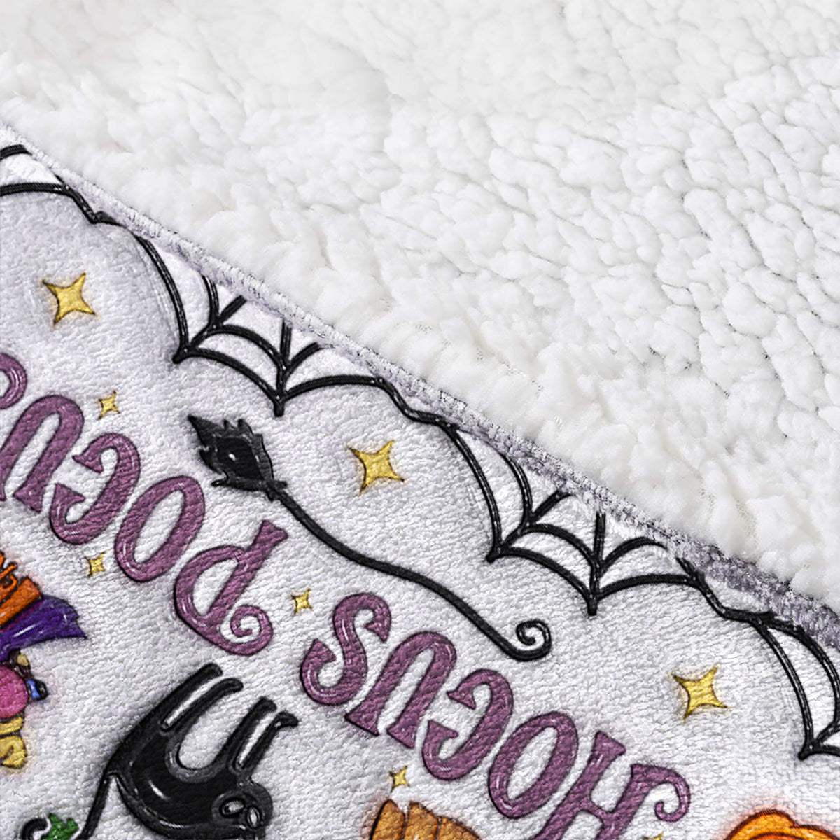 Personalized Halloween Blanket Hoodie Custom Name Soft and Cozy