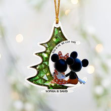 Load image into Gallery viewer, Personalized Mouse Christmas Ornament Custom Name Gift
