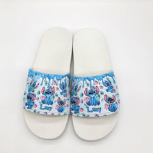 Load image into Gallery viewer, Personalized Ohana Slide Sandals Custom Name Gift for Family
