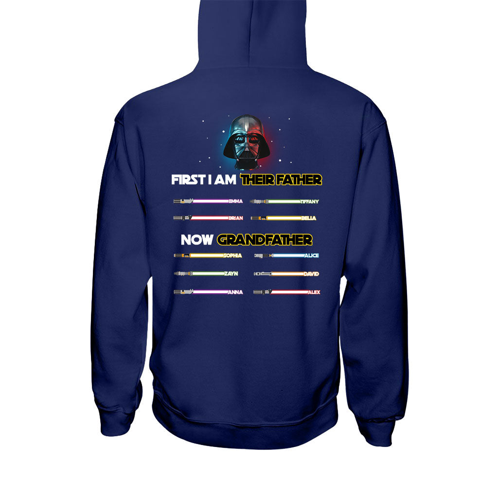 Personalized Darth Vader T-shirt and Hoodie for Grandfather's Day