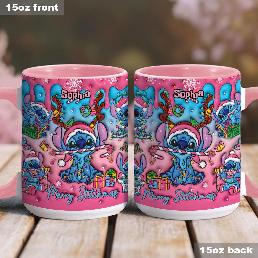 Personalized Ohana Accent Mug Christmas Gift for Mom