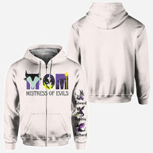 Load image into Gallery viewer, Personalized Mistress of Evils All Over Shirt for Mom - Custom Design Gift
