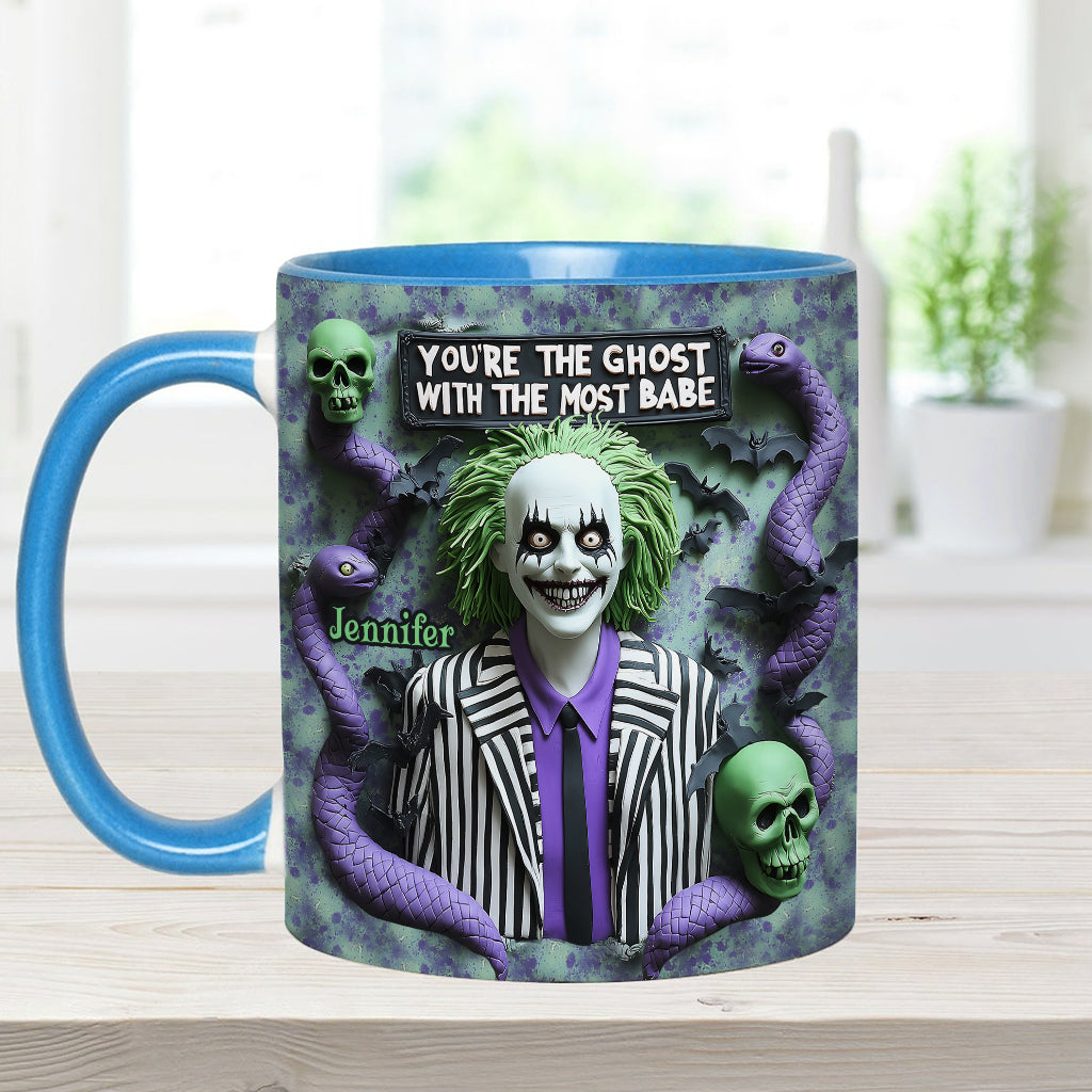 Personalized Accent Mug You're The Ghost With The Most Gift