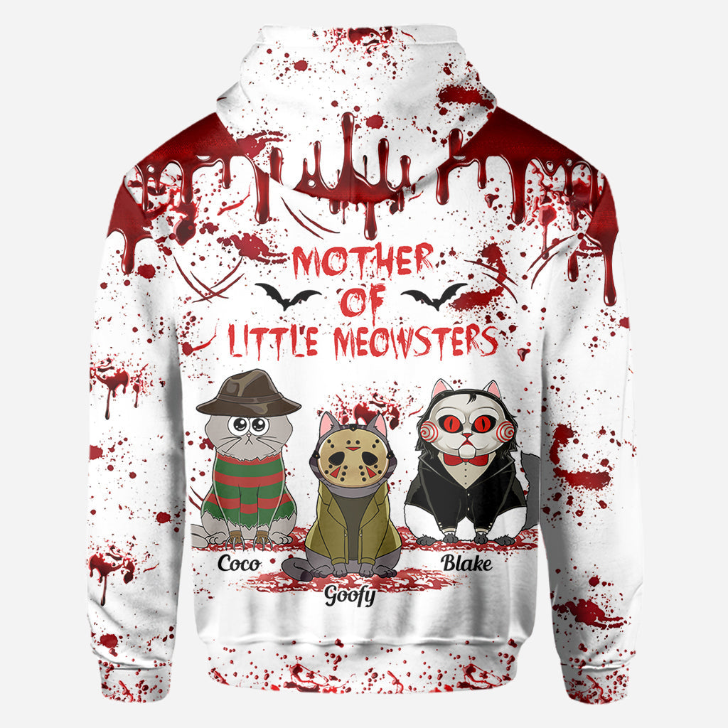 Personalized Cat Themed All-Over Print Shirt for Cat Lovers