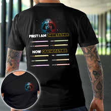 Load image into Gallery viewer, Personalized Darth Vader T-shirt and Hoodie for Grandfather's Day

