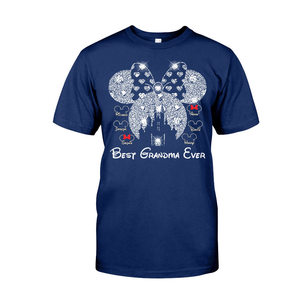 Personalized Best Grandma Ever Mouse T-shirt & Hoodie Gift