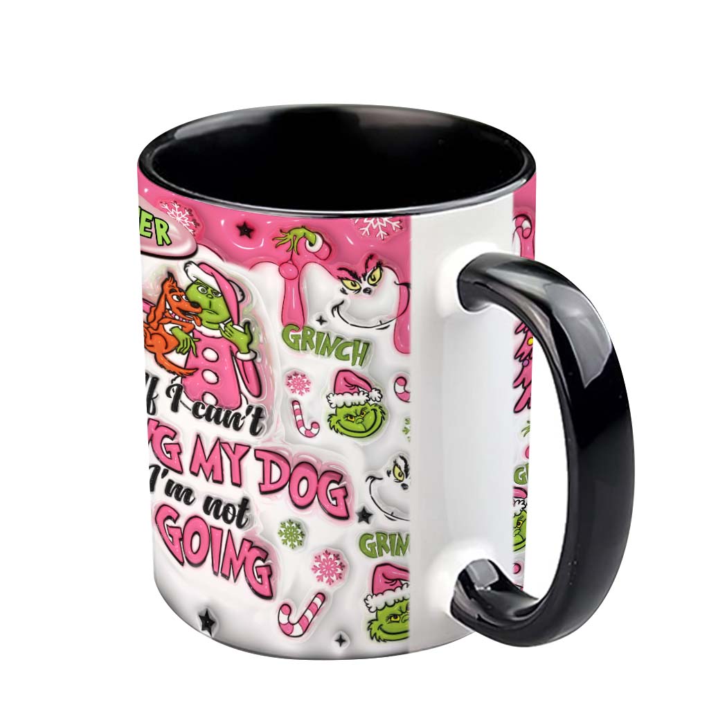 Personalized Grinch Accent Mug Custom Name Gift for Dog Lovers
