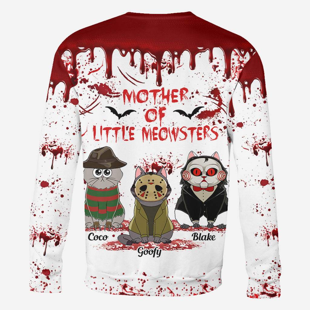 Personalized Cat Themed All-Over Print Shirt for Cat Lovers
