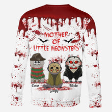 Load image into Gallery viewer, Personalized Cat Themed All-Over Print Shirt for Cat Lovers
