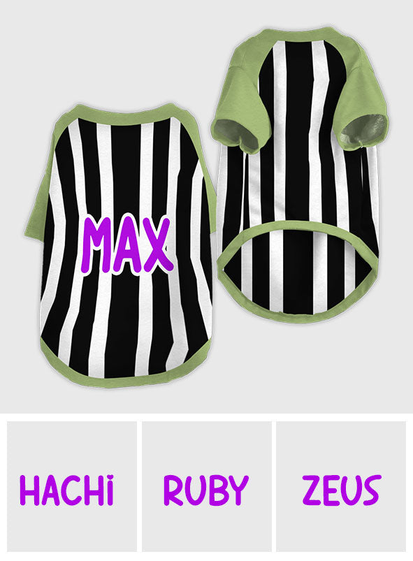 Personalized Pet Shirt with Funny Pattern for Dogs