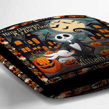 Load image into Gallery viewer, Personalized Nightmare Throw Pillow Halloween Gift for Kids
