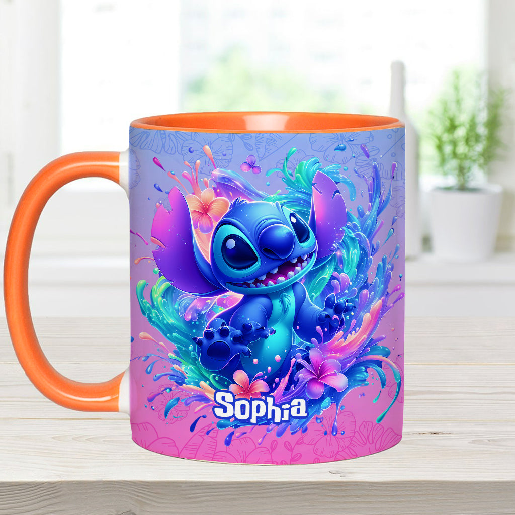 Personalized Ohana Accent Mug Custom Name Gift for Mom