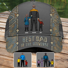 Load image into Gallery viewer, Personalized Classic Cap Best Dad In The Universe Gift Idea
