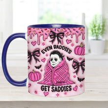 Load image into Gallery viewer, Personalized Two-Tone Accent Mug with Halloween Theme Gift
