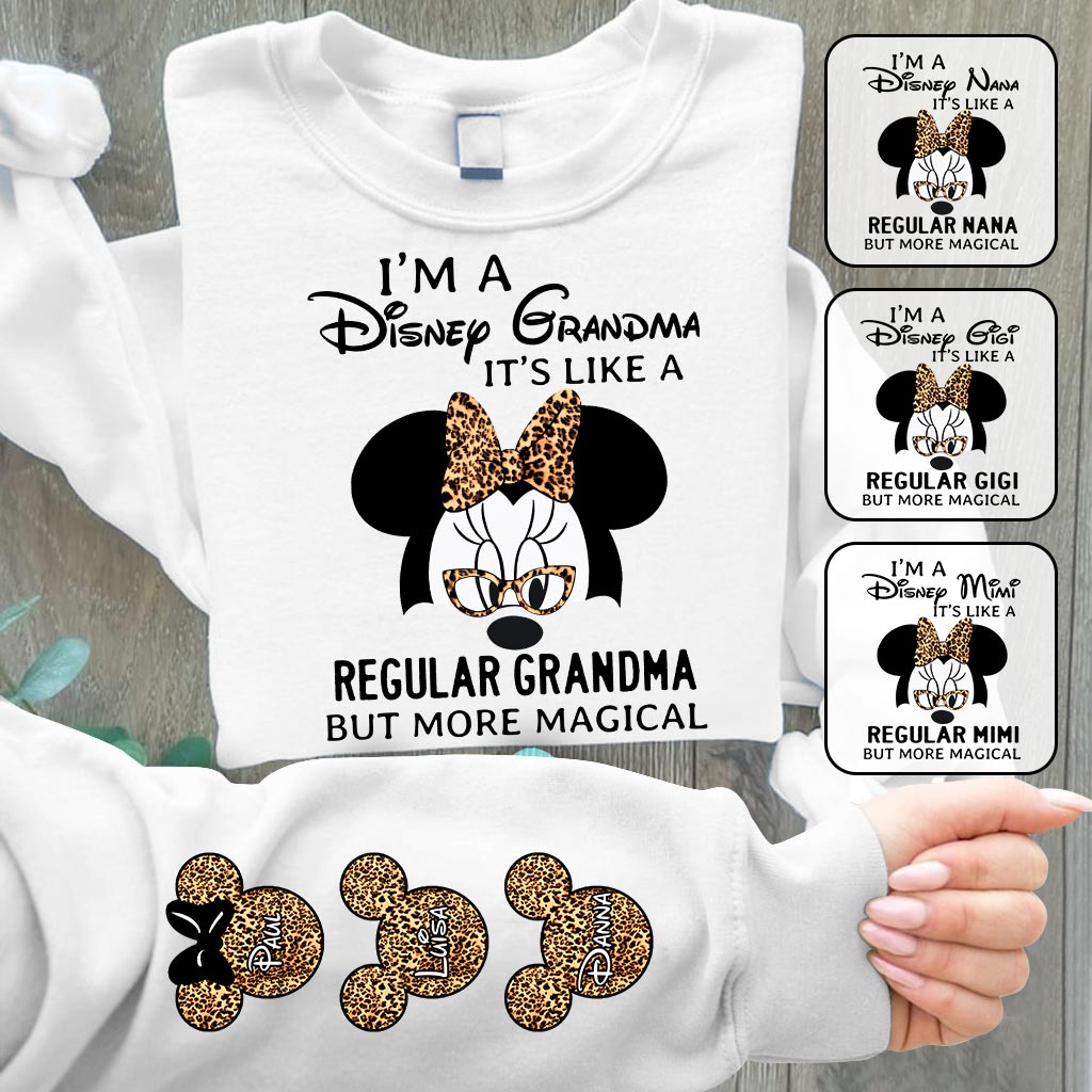 Personalized Disney Grandma All Over Shirt Custom Name Gift