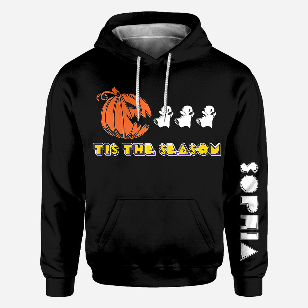 Personalized Halloween All Over Shirt Custom Name Gift