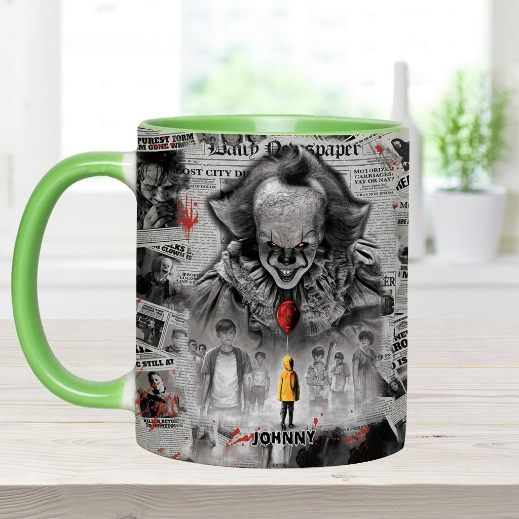 Personalized Horror Movie Accent Mug Custom Gift for Fans