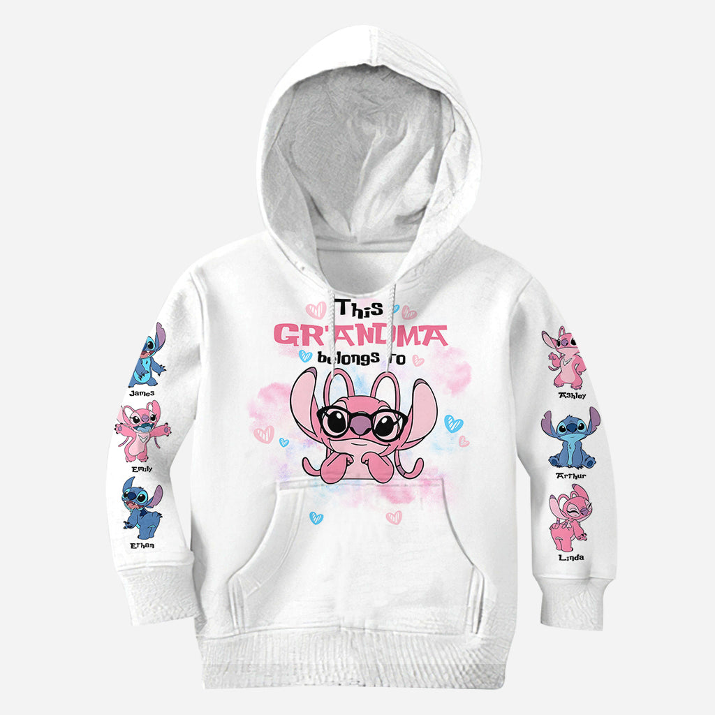 Custom Grandma All Over Shirt with Personalization - Unique Gift