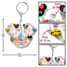 Load image into Gallery viewer, Personalized Best Grandma Ever Acrylic Keychain Gift
