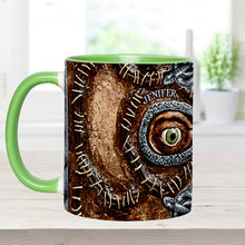 Load image into Gallery viewer, Personalized Three Witches Accent Mug Custom Name Gift for Halloween
